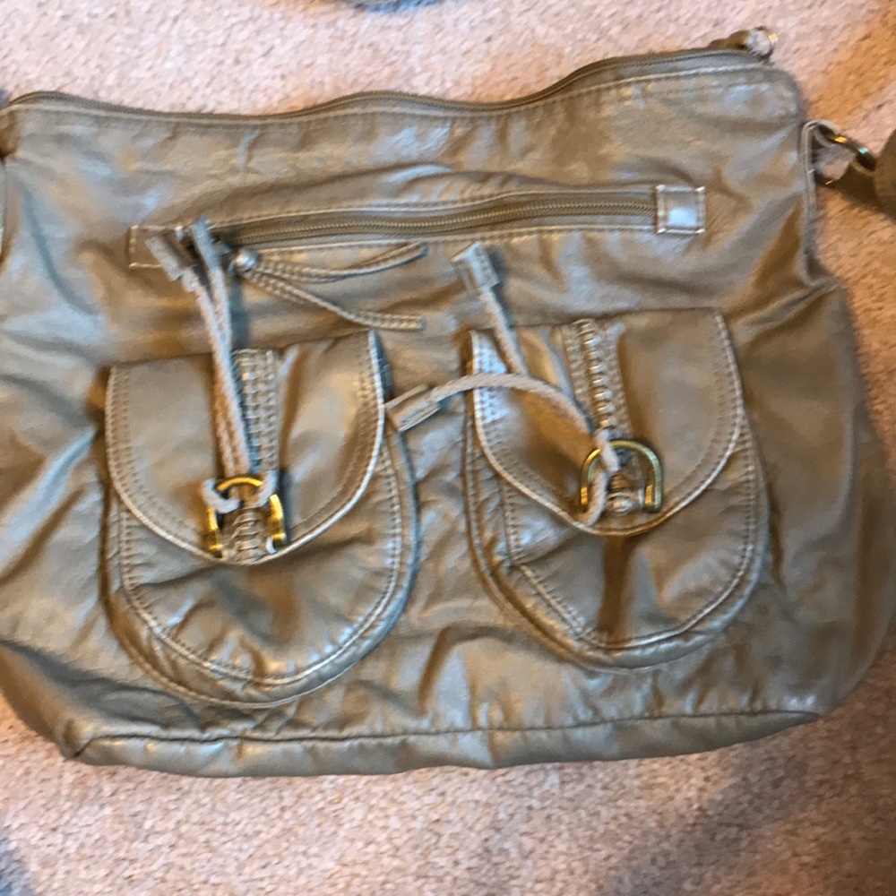 Tan crossbody purse